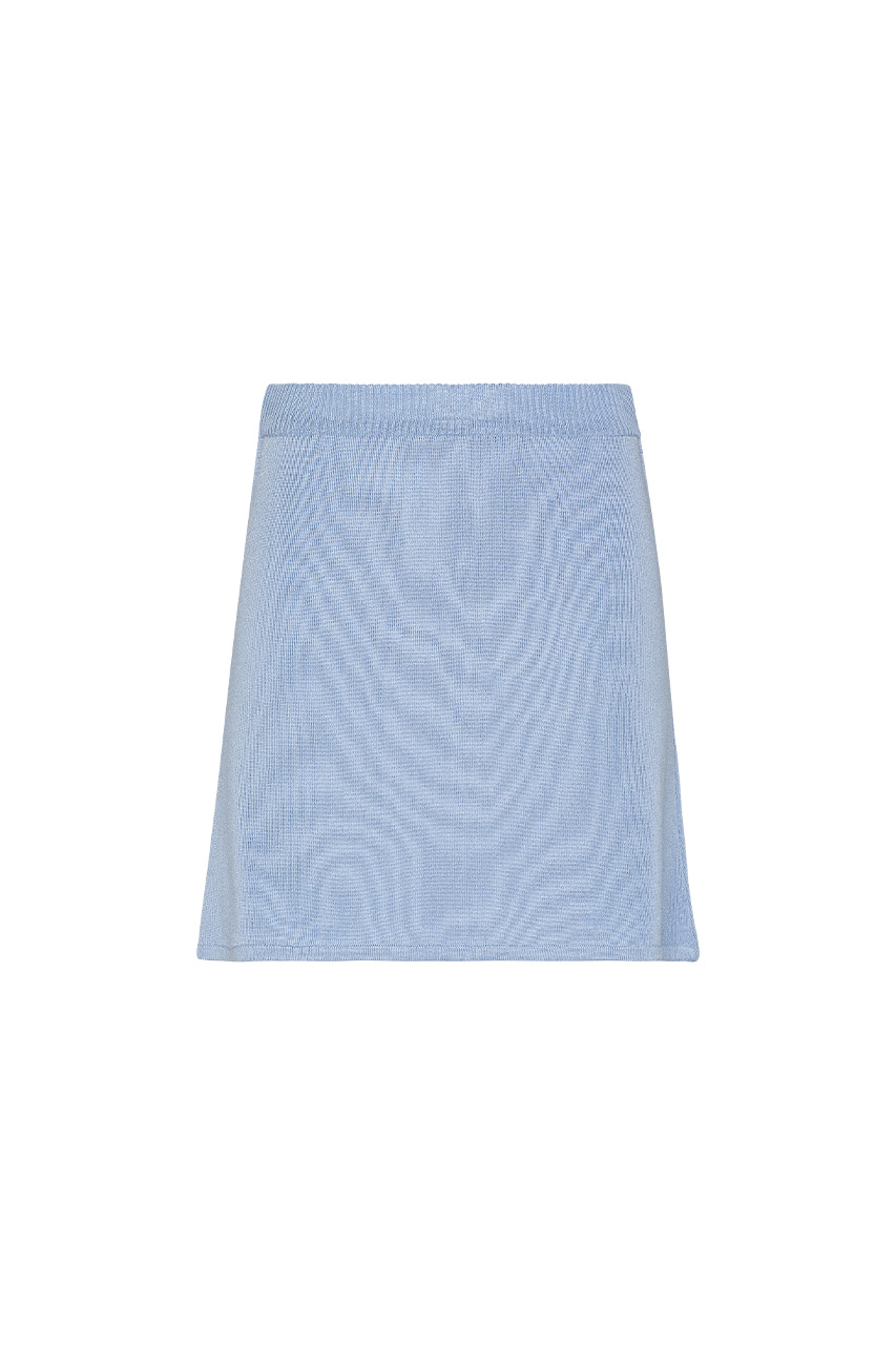 Classic mini skirt azure - Macti Official